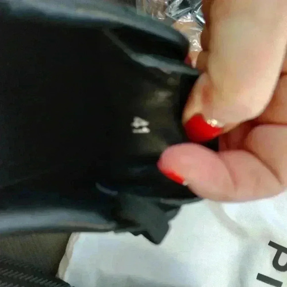 Pinko platform black sneakers sz 41 - Picture 2 of 3